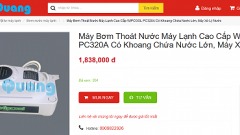 BƠM NƯỚC NGƯNG ĐIỀU HÒA NÀO GIÁ RẺ NHẤT?